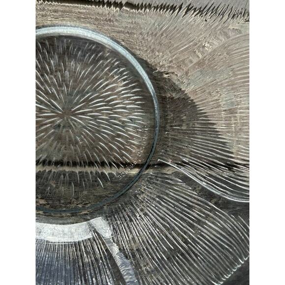 Arcoroc Fleur Extra Large Bowl 12" W France Vintage Deep Glass Punch Bowl - Picture 6 of 14